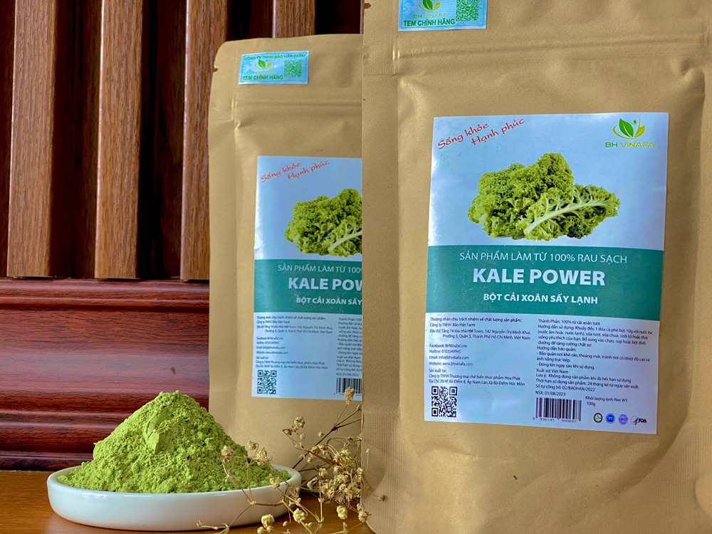 Bột cải kale là gì?